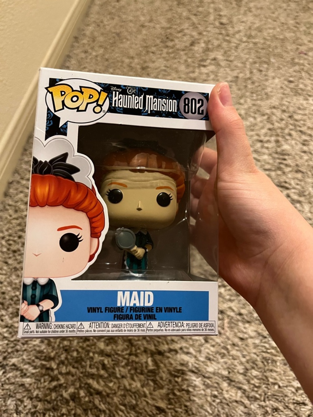 Funko Pop! Haunted Mansion Maid Figure - Orange Hair